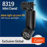 8319 Mini David dimmable LED Track Focus Spotlight