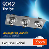 9042 the eye LED focus lighting fixture for office leisure area lighting