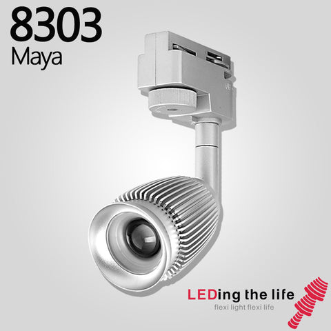8303 Maya LED track focus spotlight