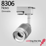 8306 Novo Dimmable LED track focus spotlight