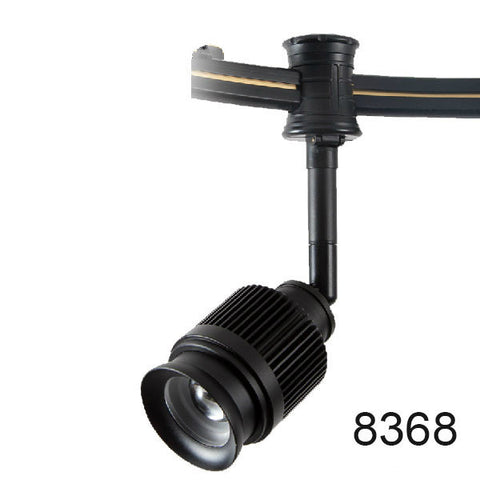 8368 4W decorative flexible monorail track light with Sharp COB From LEDingthelife