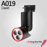 A019 David LED track focus spotlight