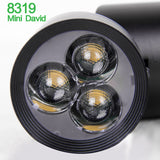 8319 Mini David dimmable LED Track Focus Spotlight