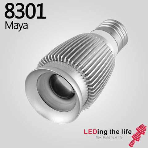 8301 Maya E27/GU10 LED focus spotlight