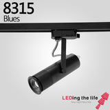 8315 Blue LED track focus spotlight