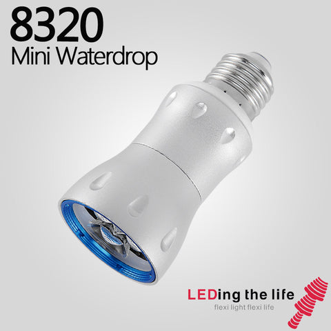 8320 Mini Waterdrop E27/GU10 LED Focus Spotlight