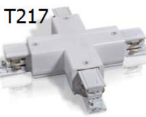 T217 X-CON X Type connector for 2/3/4 wires track
